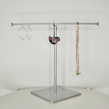 Load image into Gallery viewer, Adjustable Tall Personalised Jewellery Stand - Gold, Silver or White