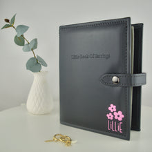 Load image into Gallery viewer, Girls Earring Storage Book - Flowers