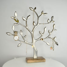 Load image into Gallery viewer, Personalised LARGE Silver Jewellery Tree