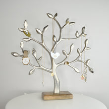 Load image into Gallery viewer, Personalised LARGE Silver Jewellery Tree