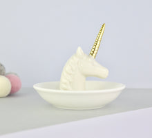 Load image into Gallery viewer, Personalised Unicorn Jewellery and trinket Dish