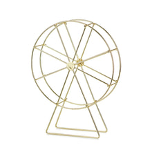 Load image into Gallery viewer, Personalised Gold Wheel Jewellery Stand
