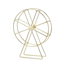 Load image into Gallery viewer, Personalised Gold Wheel Jewellery Stand