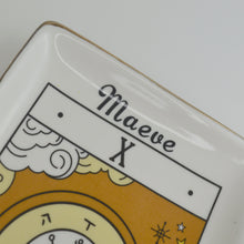 Load image into Gallery viewer, Personalised “Wheel of Fortune” Tarot Jewellery and Trinket Tray