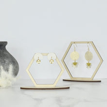 Load image into Gallery viewer, Earring Display Stand - Hexagons