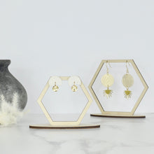 Load image into Gallery viewer, Earring Display Stand - Hexagons
