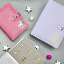 Load image into Gallery viewer, Girls Earring Storage Book - Unicorn