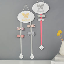 Load image into Gallery viewer, Colourful Butterfly Hair Bow Holder - Not a Jewellery Box