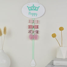 Load image into Gallery viewer, Colourful Crown Hair Bow Holder - Not a Jewellery Box