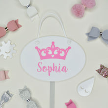 Load image into Gallery viewer, Colourful Crown Hair Bow Holder - Not a Jewellery Box