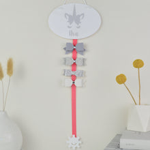 Load image into Gallery viewer, Colourful Unicorn Bows Hair Bow Holder - Not a Jewellery Box