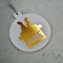 Load image into Gallery viewer, Personalised Father Christmas Christmas Decoration - Not a Jewellery Box