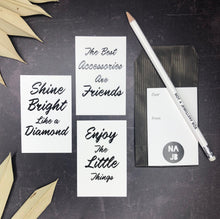 Load image into Gallery viewer, Personalised Tall Jewellery Stand White or Black