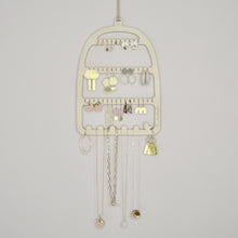 Load image into Gallery viewer, Birdcage Earring Holder - Wooden Jewellery Hanger