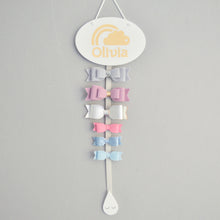 Load image into Gallery viewer, Colourful Rainbow Hair Bow Holder - Not a Jewellery Box