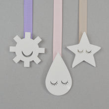 Load image into Gallery viewer, Personalised Moon and Star Hair Bow Holder
