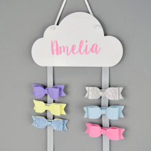 Load image into Gallery viewer, Colourful Cloud Hair Bow Holder - Not a Jewellery Box