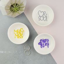Load image into Gallery viewer, Mini Ring Dish - The Wedding Collection - Not a Jewellery Box