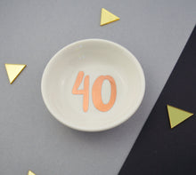 Load image into Gallery viewer, Mini Ring Dish - Birthday Milestone Collection - Not a Jewellery Box