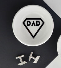 Load image into Gallery viewer, Mini Cufflink Dish - Super Hero Collection  - Superhero Dad or Mask - Not a Jewellery Box
