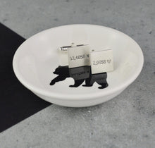 Load image into Gallery viewer, Mini Cufflink Dish - Adventure Collection - Mountains or Bear - Not a Jewellery Box