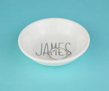 Load image into Gallery viewer, Mini Cufflinks Dish - Personalised Collection - Not a Jewellery Box