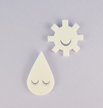 Load image into Gallery viewer, Add on SECOND RIBBON - WHITE Hair Bow Hanger - Not a Jewellery Box