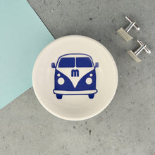 Load image into Gallery viewer, Mini Cufflinks Dish - Beach Collection - Camper Van or Surf - Not a Jewellery Box