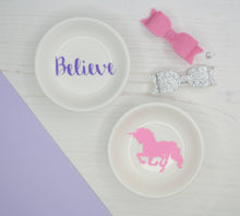 Load image into Gallery viewer, Mini Jwellery Dish - Unicorn Collection - Not a Jewellery Box