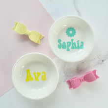 Load image into Gallery viewer, Personalised Hippie Jewellery or trinket Dish - Not a Jewellery Box
