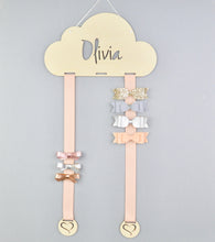 Load image into Gallery viewer, Add on 2 x ADDITIONAL RIBBON for the BIG One Hair Bow Hanger - Not a Jewellery Box