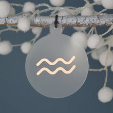 Load image into Gallery viewer, Zodiac Christmas tree bauble - Not a Jewellery Box