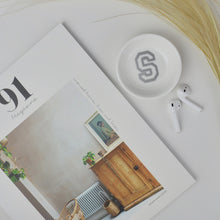 Load image into Gallery viewer, Mini Ring Dish - Varsity Initial - Not a Jewellery Box