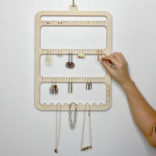 Load image into Gallery viewer, The Large Wooden Earring Holder - Not a Jewellery Box