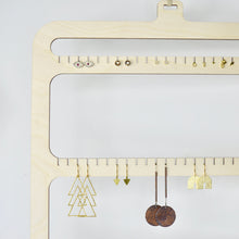Load image into Gallery viewer, The Large Wooden Earring Holder - Not a Jewellery Box