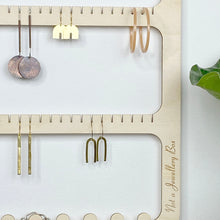 Load image into Gallery viewer, The Large Wooden Earring Holder - Not a Jewellery Box