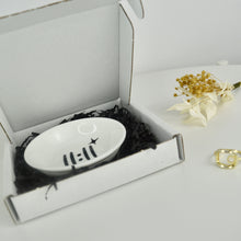 Load image into Gallery viewer, Enchanted Hare - Trinket Jewellery Dish Gift
