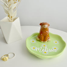 Load image into Gallery viewer, Hamish Highland Cow personalised Dish
