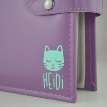 Load image into Gallery viewer, Girls Earring Storage Book - Cat
