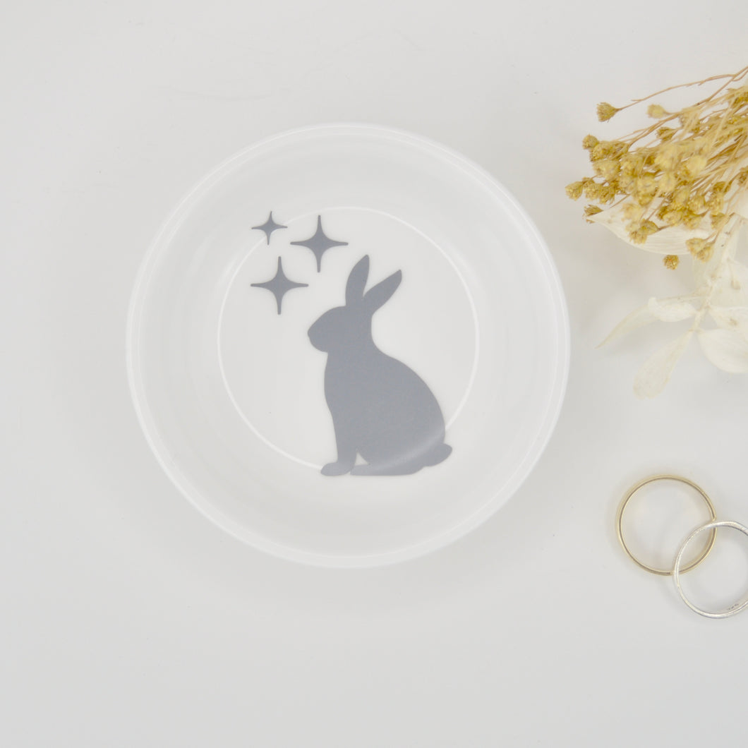 Enchanted Hare - Trinket Jewellery Dish Gift