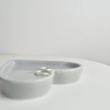 Load image into Gallery viewer, Personalised Love Heart Jewellery &amp; Trinket Dish
