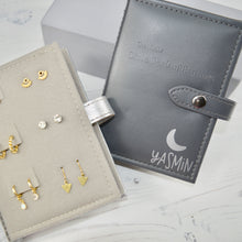 Load image into Gallery viewer, Girls Earring Storage Book Moon
