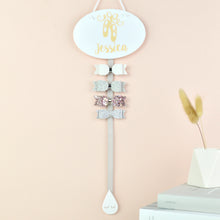 Load image into Gallery viewer, Colourful Ballerina Hair Bow Holder - Not a Jewellery Box
