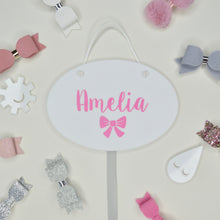 Load image into Gallery viewer, Colourful Pretty Bows Hair Bow Holder - Not a Jewellery Box
