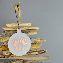 Load image into Gallery viewer, Personalised Lobster Christmas Bauble - Not a Jewellery Box
