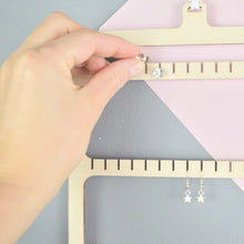 Load image into Gallery viewer, Hexagon Earring Holder - Jewellery Hanger - Not a Jewellery Box
