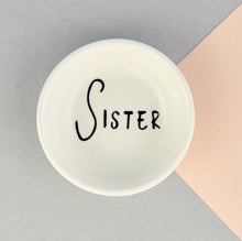Load image into Gallery viewer, Mini Ring Dish - Sisters Collection - Not a Jewellery Box
