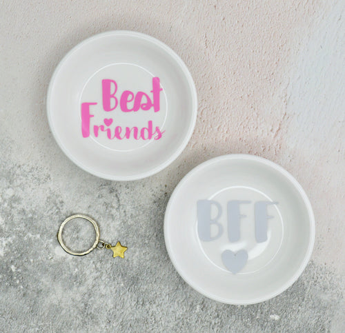 Mini Ring Dish - Best Friends Collection - Not a Jewellery Box