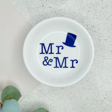 Load image into Gallery viewer, Mr &amp; Mr Ring Dishes - Not a Jewellery Box
