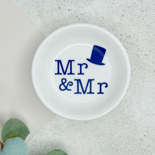 Mr & Mr Ring Dishes - Not a Jewellery Box